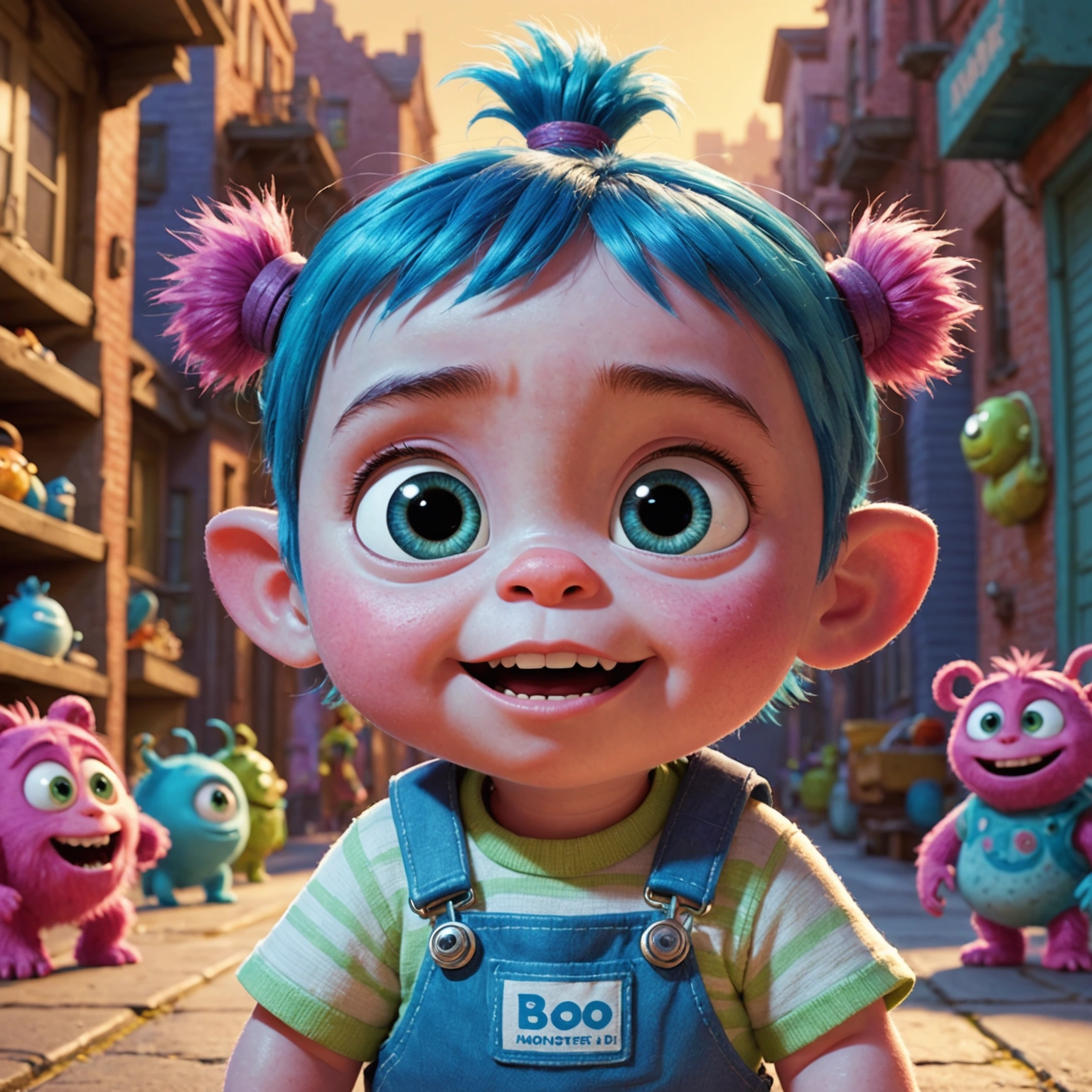 Малышка Бу из «Корпорации монстров»: История персонажа, фото и интересные факты