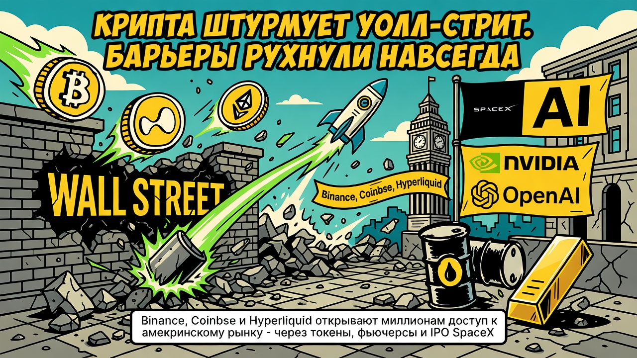 Крипта штурмует Уолл-стрит. Барьеры рухнули навсегда